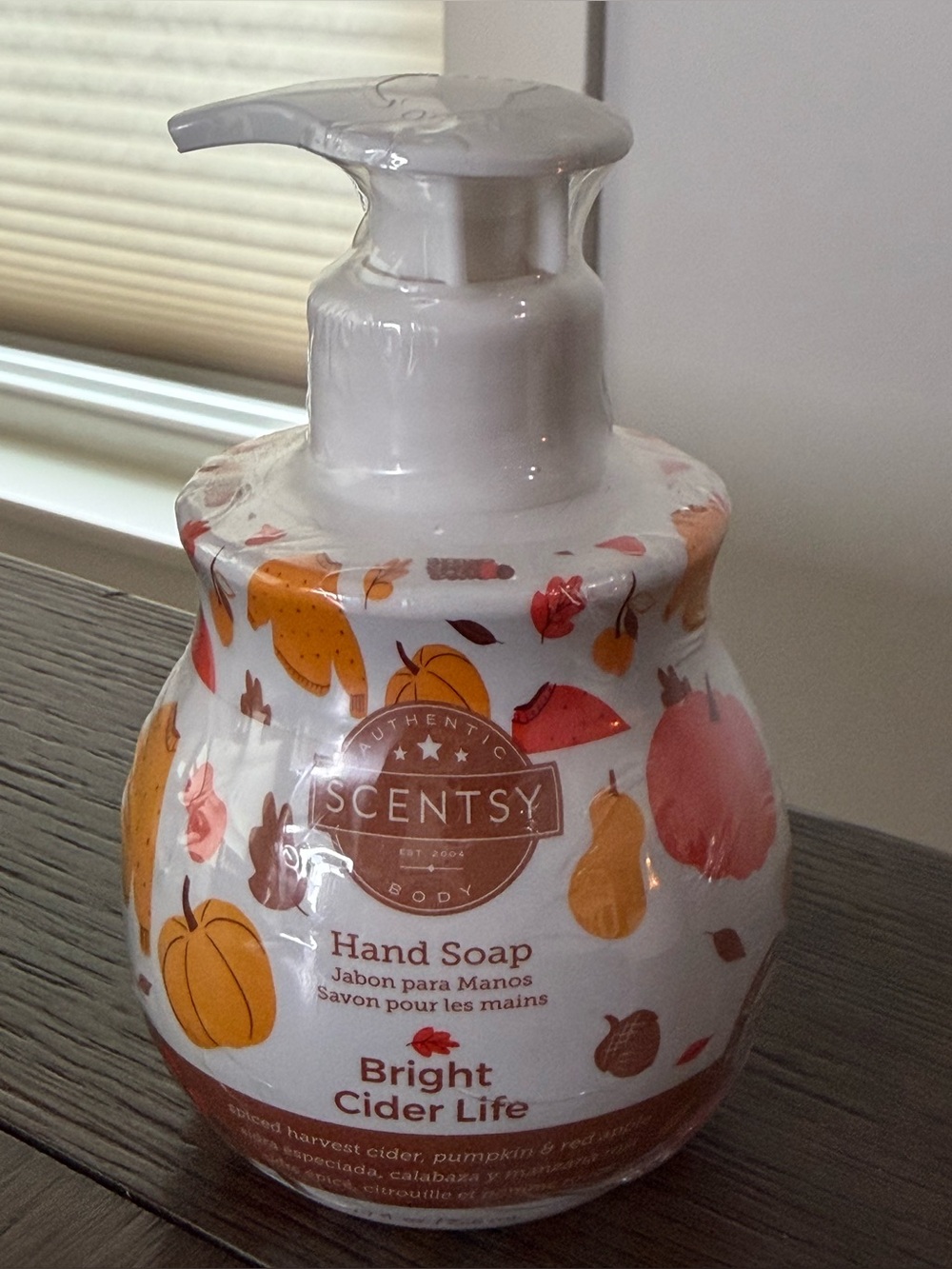 Scentsy Bright Cider Life Hand Soap New Sealed 11 oz